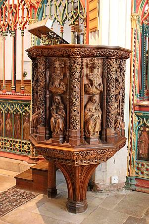 Wolborough - The Pulpit